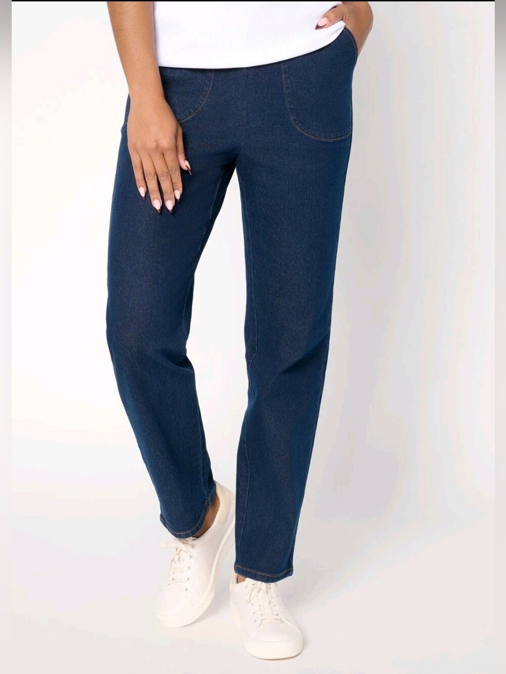New Flat Front Side Pocket Denim Jeans XL